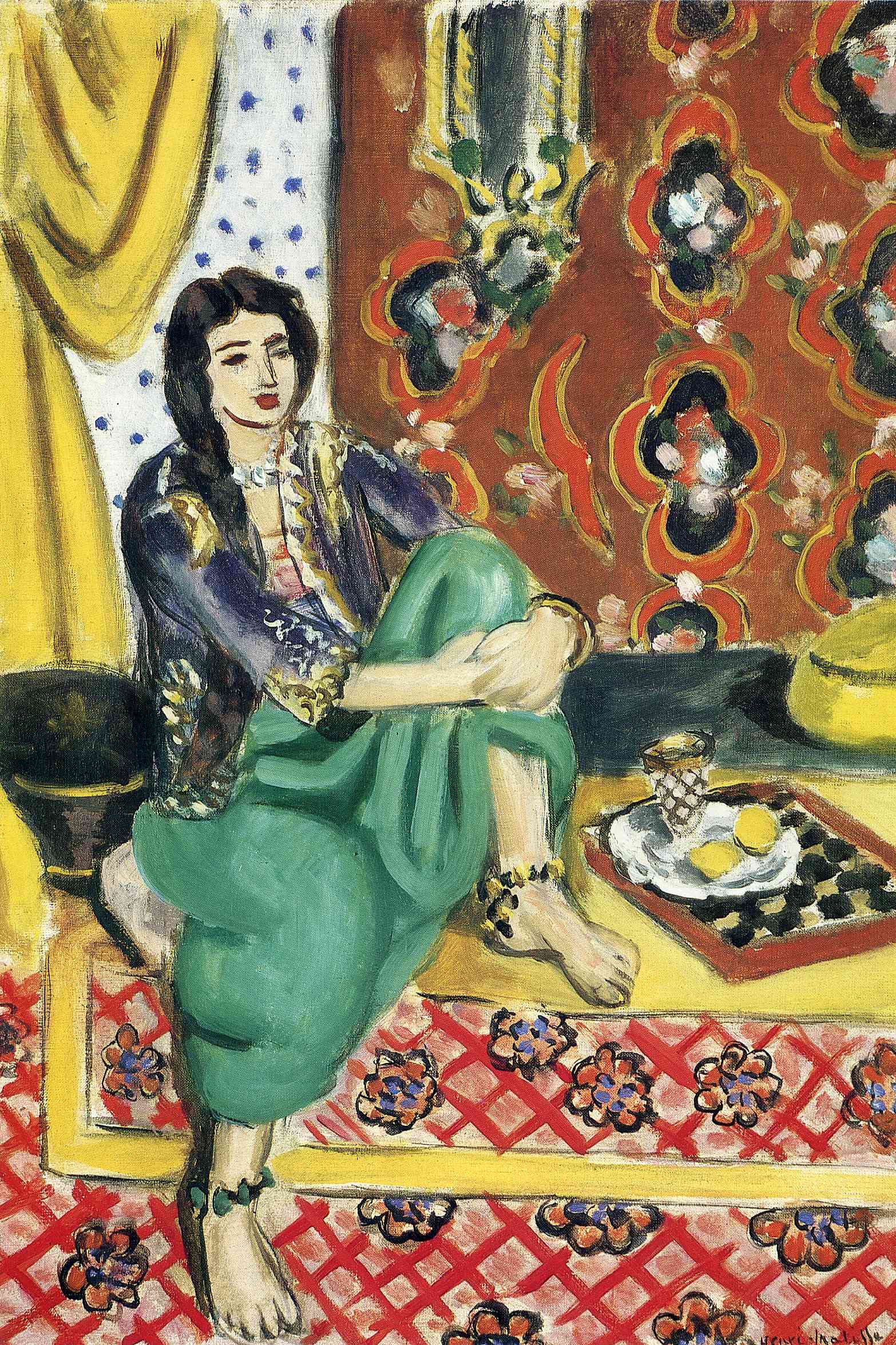 Henri Matisse - Odalisque sitting with board 1928